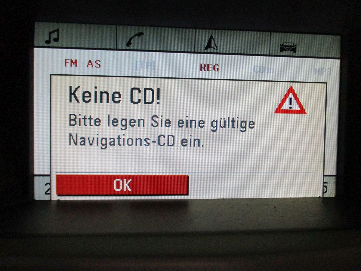 Bordcomputer Display Zuruckgesetzt Resettet Navi Opel Zafira B A05 1 7 Cdti Ebay