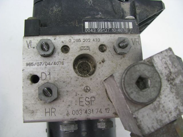 Bremsaggregat ABS ESP MERCEDESBENZ AKLASSE (W168) A 160