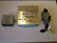 Steuerger�t Motor Satz mit Z�ndschlo� und Wegfahrsperre<br>DAEWOO ESPERO (KLEJ) 1,8