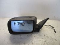 Auenspiegel elektrisch lackiert links schwarz, leichte Kratzer, Glas angelaufen<br>BMW 5 TOURING (E34) 525 TDS