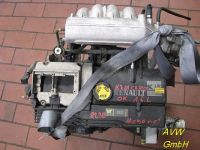 Motor ohne Anbauteile (Benzin) K7M720<br>RENAULT MEGANE I (BA0/1_) 1.6 I (BA0L)