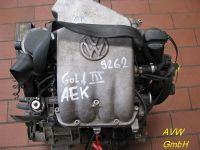 Motor ohne Anbauteile (Benzin) AEK<br>VW GOLF III (1H1) 1.6