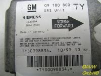Steuergert Airbag 09180800 TY<br>OPEL VECTRA B CC (38_) 2.0 I 16V