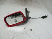 Auenspiegel mechanisch lackiert links Rot LP3G, leichte Kratzer, Glas leicht angelaufen<br>VW POLO (6N1) 45 1.0