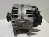 Lichtmaschine Generator 110A. Hintere Abdeckkappe eingerissen(Bild).<br>VW GOLF V (1K1) 1.6 FSI
