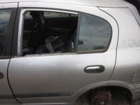T�r links hinten Grau KY0G,Kratzer siehe Foto<br>NISSAN ALMERA II HATCHBACK (N16) 1.5 DCI
