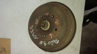 Bremstrommel links hinten mit ABS und Radnabe<br>VW POLO (9N_) 1.4 16V