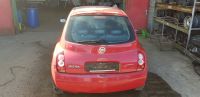 Heckklappe rot<br>NISSAN MICRA III (K12) 1.2 16V