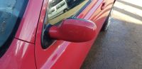 Au�enspiegel elektrisch lackiert links rot<br>NISSAN MICRA III (K12) 1.2 16V